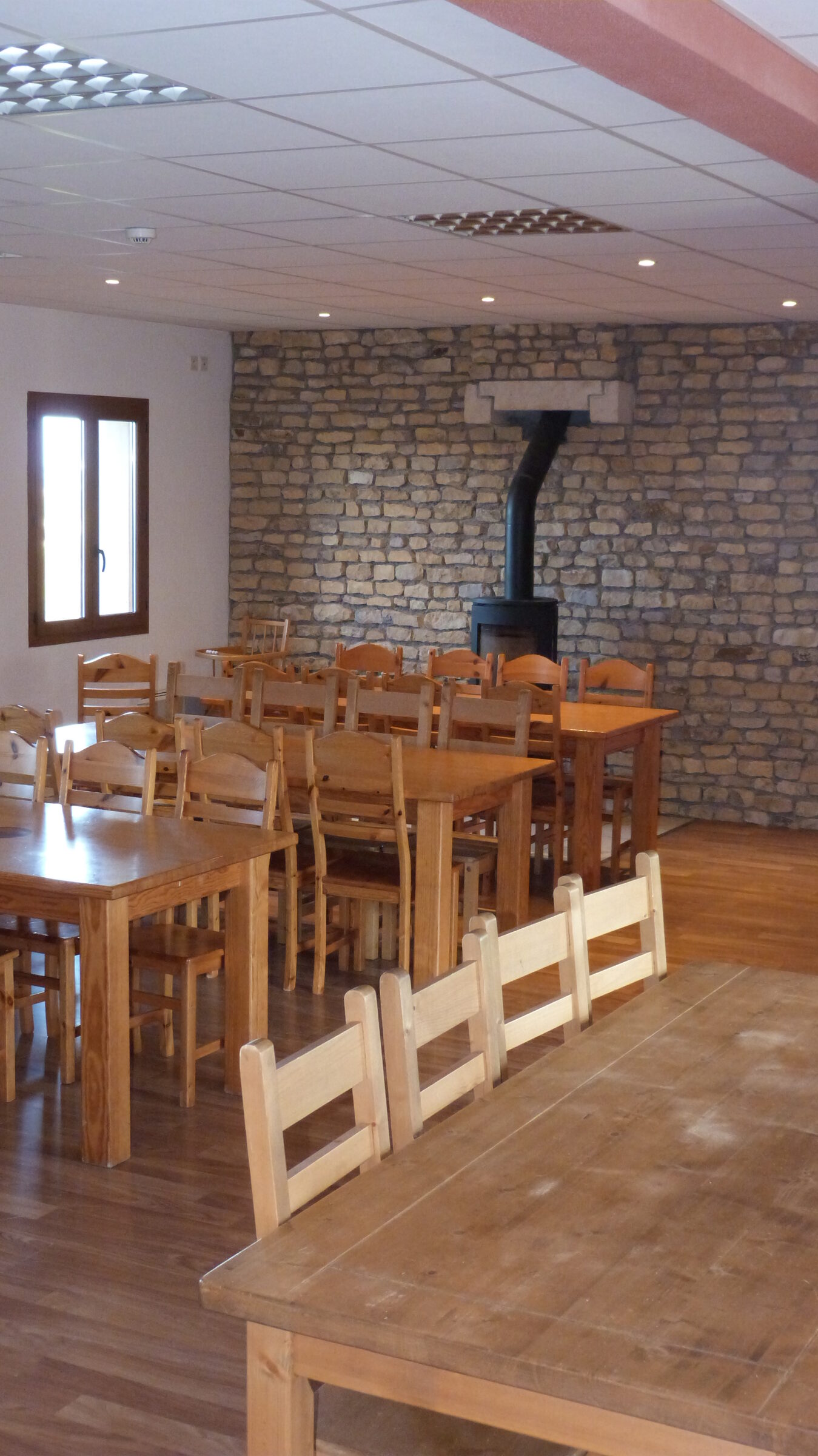 Salle a manger du gite